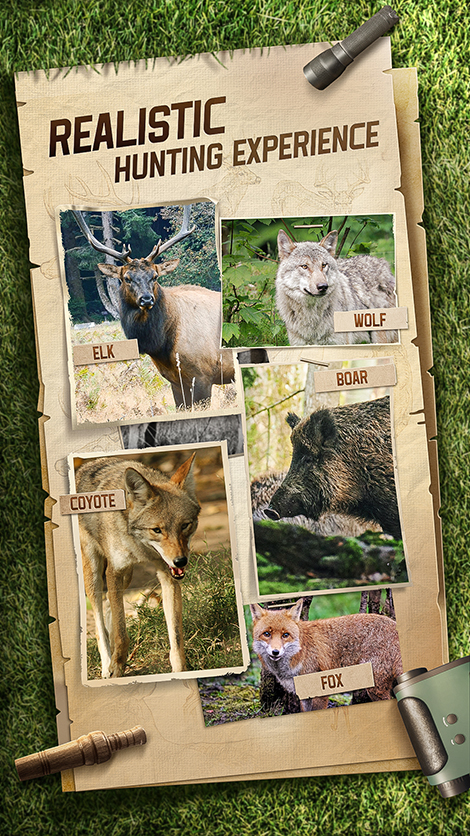REALISTIC HUNTING EXPERIENCE