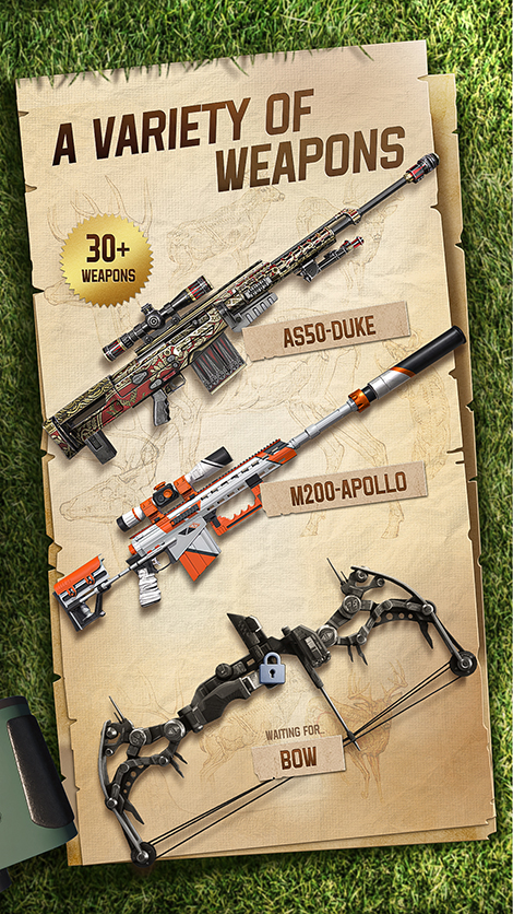 A VARIETY OF WEAPONS